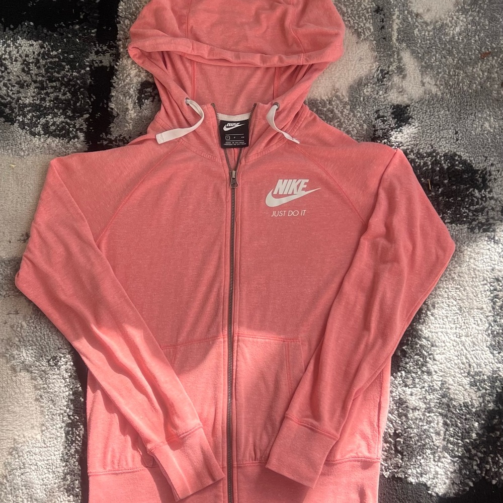 Nike Coral Full-Zip Hoodie
